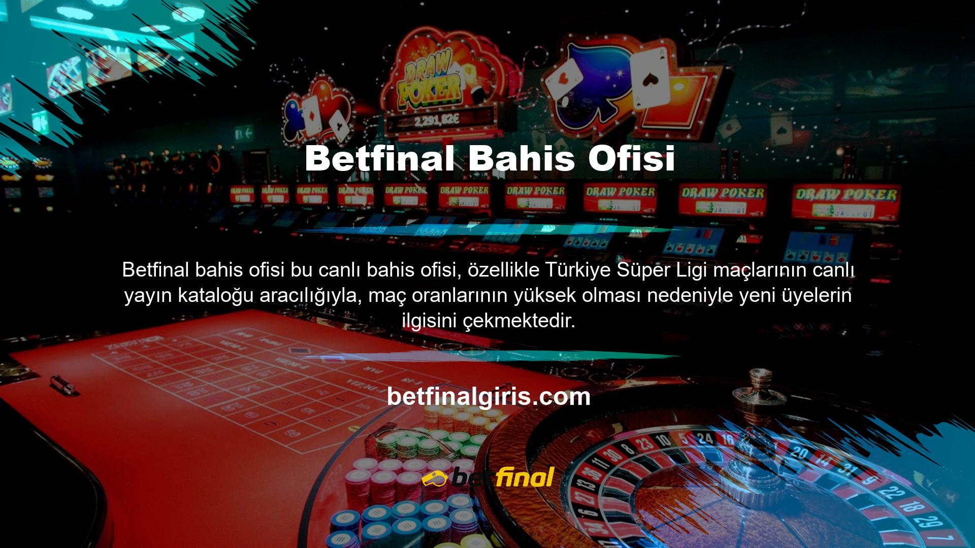 Site ayrıca bonuslar ve canlı casino oyunları sunarak yeni üyelerin ilgisini çekiyor